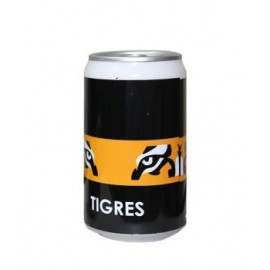 Bocina lata recargable Tigres con radio FM, USB, SD.