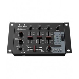 Mezcladora de Audio de 3 Canales con Lector USB marca Steren