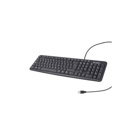 Teclado USB para PC marca Steren.