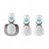 Teléfono Inalámbrico DECT 6.0 con 2 Extensiones Adicionales marca Steren