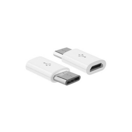 Adaptador de Micro USB Jack a USB tipo C Plug marca Steren.