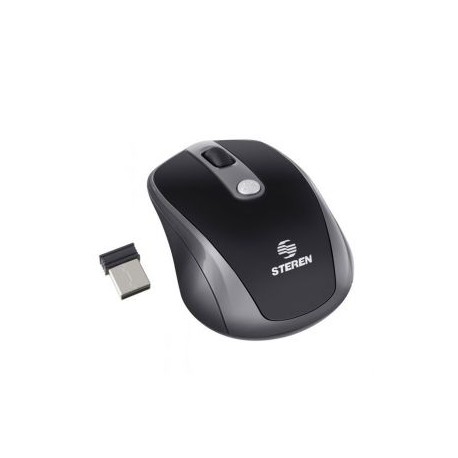 Mouse Optico Inalambrico con Triple Resolución marca Steren