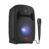 Bafle de 8" 550 WPMPO Bluetooth con batería recargable marca Steren.