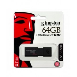 Memoria USB de 64 Gb. 3.0 RAM Marca Kingston.