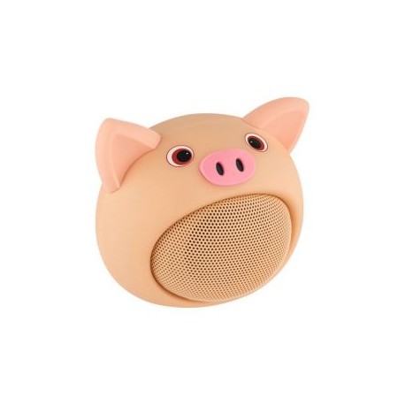 Bocina Mini Bluetooth con forma de Puerco marca Steren