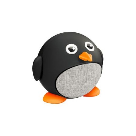 Bocina Mini Bluetooth con forma de Pingüino marca Steren.