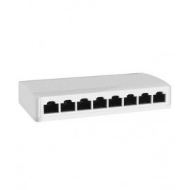 Switch Fast Ethernet de 8 puertos de 10/100MBPS marca Steren.