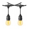 Focos Vintage para exterior en serie de 24 LED marca Steren