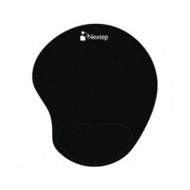 Mouse Pad Ergonómico gel color negro marca Nextep