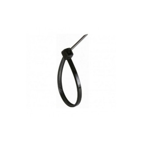 Cinchos de 2.5mm x 9,6cm negro bolsa con 100 marca Steren