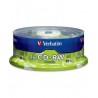 CD-RW Verbatim Regrabable de 700 Mb C/25 piezas.