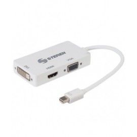 Adaptador DisplayPort / Thunderbolt™ a VGA/HDMI/DVI marca Steren