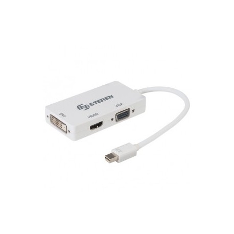 Adaptador DisplayPort / Thunderbolt™ a VGA/HDMI/DVI marca Steren